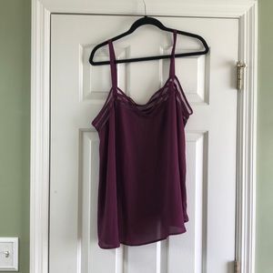 Torrid purple camisole